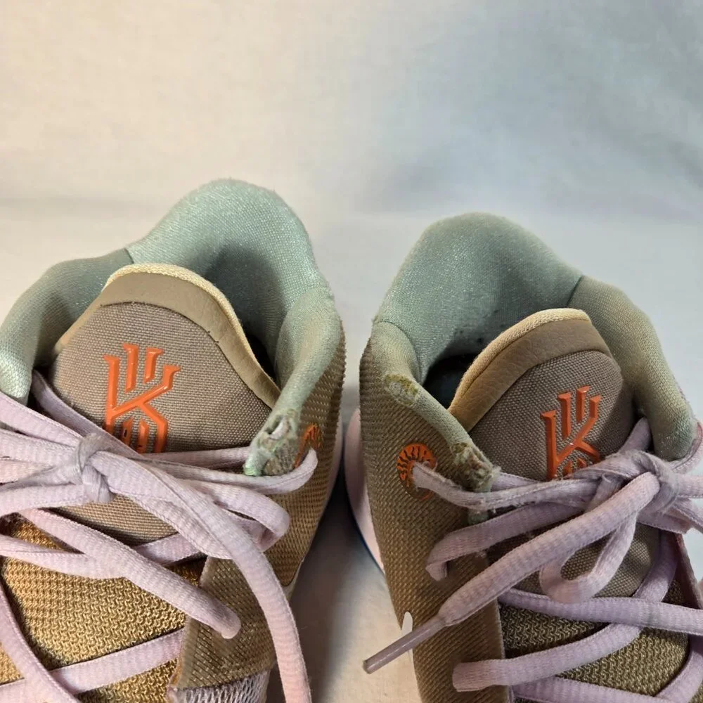 NIKE Kyrie 7 Exclusive "1 World 1 People" Regal Pink Sneakers Size 6.5Y 8W 6.5M - Picture 16 of 16